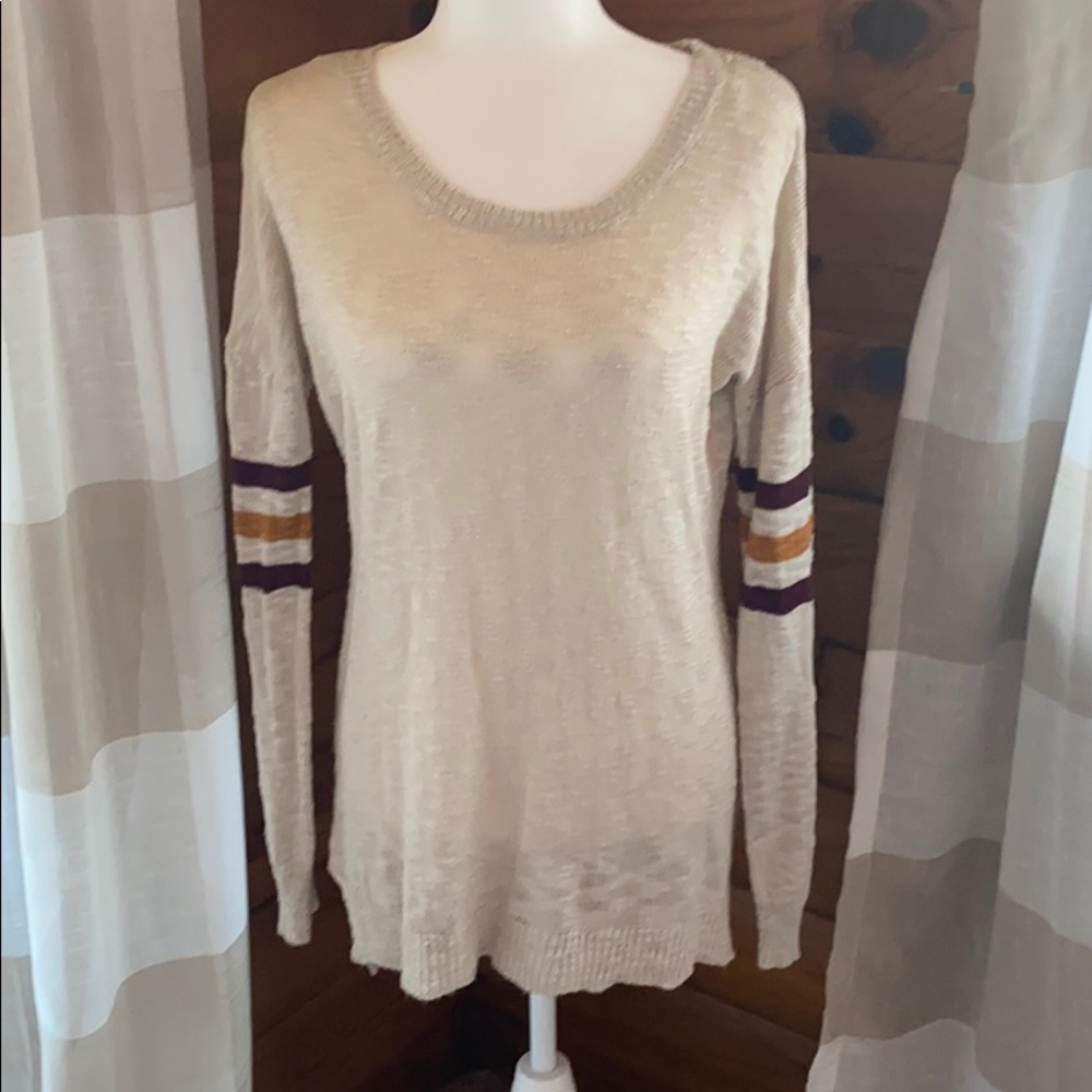 Pink Rose tunic sweater